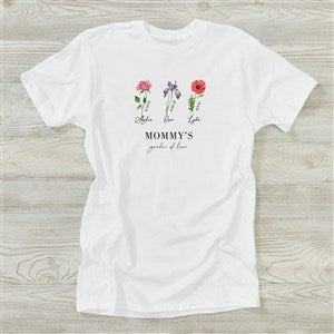 Birth Month Flower Personalized Hanes® T-Shirt - 40629-T