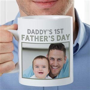First Fathers Day Personalized 30 oz. Oversized Coffee Mug - 40726