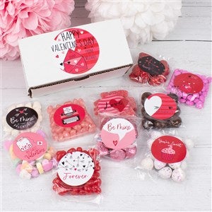 Personalized Valentines Day Sweet Treat Candy Gift Box - 40955D