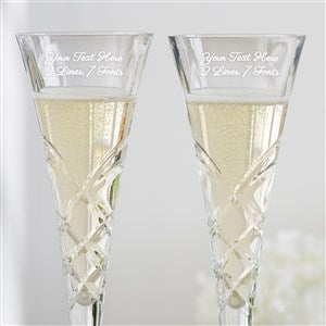 Crystal Champagne Flute - SLATE