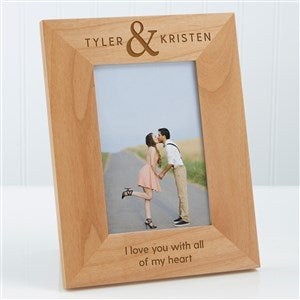 You & I Forever Personalized Vertical Frame- 4 x 6 - 41060-SV