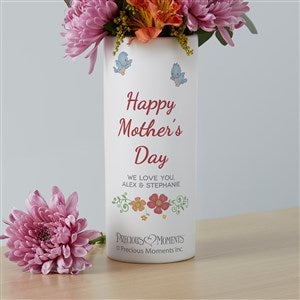Precious Moments® Floral Personalized White Flower Vase - 41085