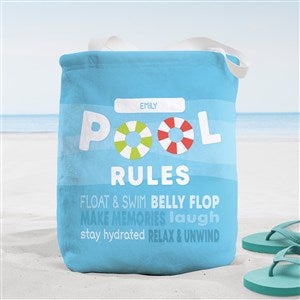 Pool Welcome Personalized Beach Bag - Small - 41110-S