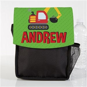 Kids Construction Personalized Lunch Bag - 41168