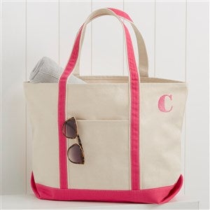 The Classic Weekender Personalized Tote Bag - Pink - 41226-P