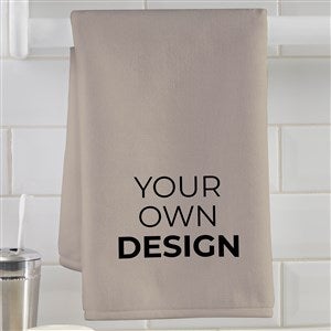 Design Your Own Personalized Hand Towel- Tan - 41318-T