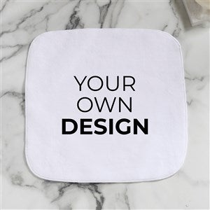 Design Your Own Personalized Washcloth- White - 41319-W