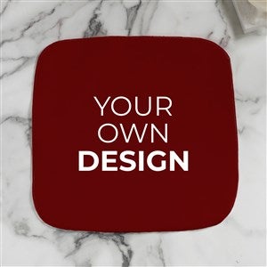 Design Your Own Personalized Washcloth- Burgundy - 41319-BU