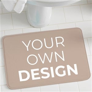 Design Your Own Personalized Bath Mat- Tan - 41321-T