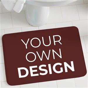 Design Your Own Personalized Bath Mat- Brown - 41321-BR