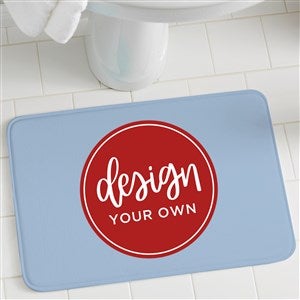 Design Your Own Personalized Bath Mat- Slate Blue - 41321-SB