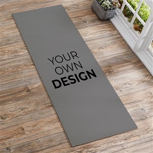 Design Your Own Personalized Yoga Mat- Grey - 41329-GR