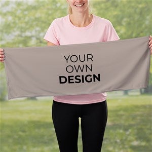 Design Your Own Personalized Cooling Towel- Tan - 41330-T