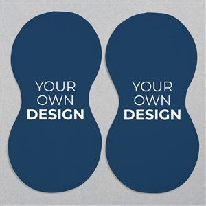 Design Your Own Personalized Burp Cloths - Set of 2- Navy Blue - 41345-NB