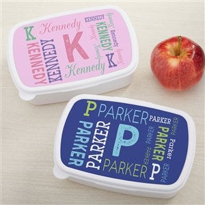 Repeating Name Personalized Lunch Box - 41352