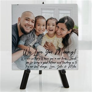 Photo Expression For Her Personalized Canvas Print - 8quot; x 8quot; - 41406-8x8