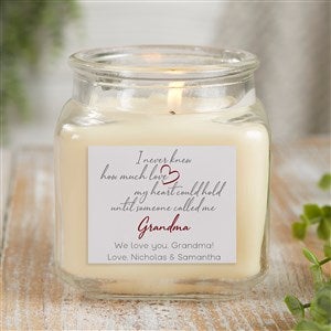 Grandparent Love Personalized 10 oz. Vanilla Candle Jar - 41462-10VB