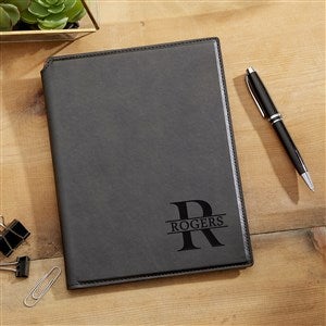 Namely Yours Personalized Junior Padfolio- Black - 41551