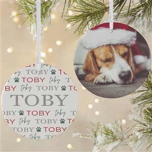 Pawfect Pet Personalized Ornament- 3.75 Matte - 2 Sided - 41635-2L