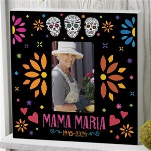 Day of the Dead Personalized 4x6 Tabletop Frame- Vertical - 41641-V