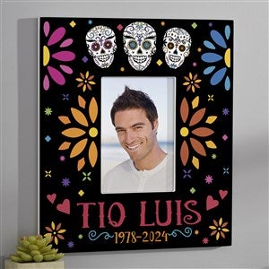 Day of the Dead Personalized 5x7 Wall Frame- Horizontal - 41641-WH
