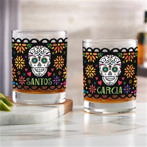 Day of the Dead Personalized Short 14 oz. Drinking Glass - 41644-S