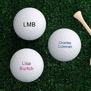 You Name It Golf Ball Set of 3 - Non Branded - 4196-B3