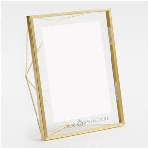 Personalized Logo Gold Prism Photo Frame - 42090