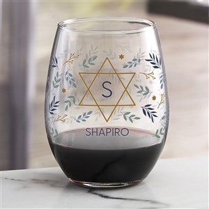 Spirit of Passover Personalized Stemless Wine Glass - 42145-S