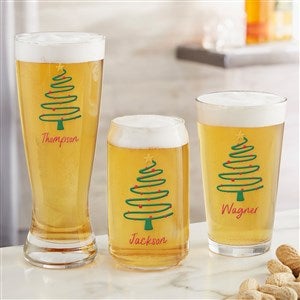 Christmas Tree Pint Glass, Christmas Tree Gifts