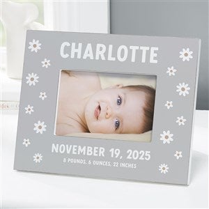 Retro Daisy Personalized Baby 4x6 Tabletop Frame- Horizontal - 42623-TH