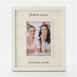 Engraved Birthday Friend Farmhouse Picture Frame   - 42676