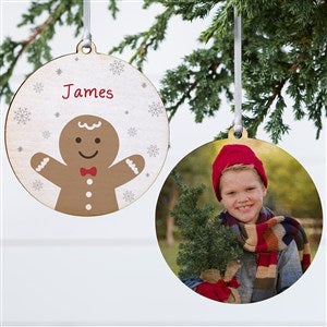 Christmas Characters Personalized Wood Ornament - 2-Sided - 43209-2W