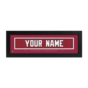 Arizona Cardinals NFL Personalized Name Jersey Print - 43638D