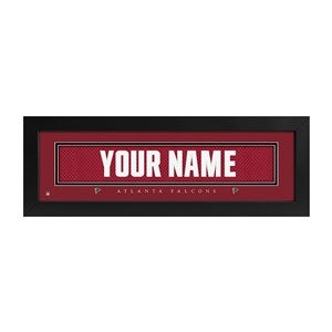 Atlanta Falcons NFL Personalized Name Jersey Print - 43639D