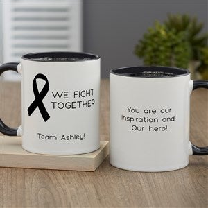 Choose Your Awareness Ribbon Personalized Coffee Mug 11 oz.- Black - 43921-B