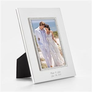 Engraved Lenox quot;Devotionquot; Wedding 5x7 Picture Frame - 44129