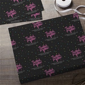 Congratulations Personalized Wrapping Paper Sheets - Set of 3 - 44210-S