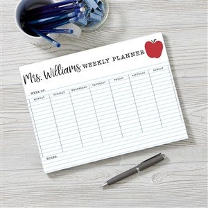 Inspiring Teacher Personalized 8.5x11 Weekly Planner - 44237-S