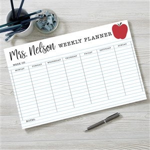 Inspiring Teacher Personalized 11x17 Weekly Planner - 44237-L