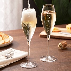 Personalized Champagne Flute - Luigi Bormioli