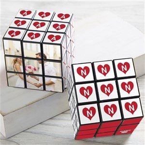 Tic Tac Toe Love Personalized Photo Rubiks® Cube - 44462