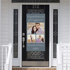 Party Photo Personalized Photo Door Banner-3 Photos - 44475-3