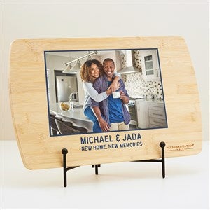 Photo Perfect Personalized Wood Cutting Board - 44546