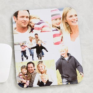 Photo Collage Personalized Mouse Pad- Vertical - 4462-V