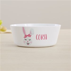 Build Your Own Bunny Personalized Girls Bowl - 44627-B
