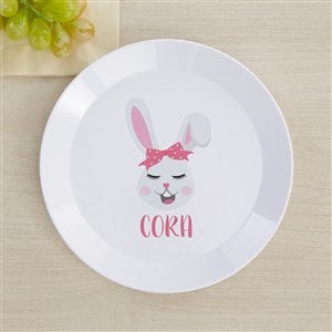 Build Your Own Easter Bunny Personalized Girls Plate - 44627-P