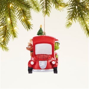 Grinch in Red Truck Jim Shore Christmas Ornament - Hooked on Ornaments