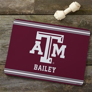 NCAA Texas AM Aggies Personalized Pet Food Mat - 44830