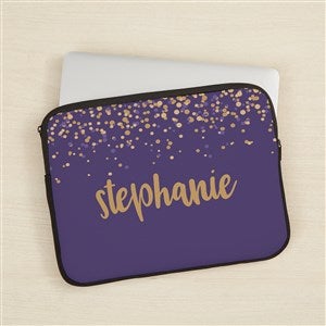 Sparkling Name Personalized 13 Laptop Sleeve